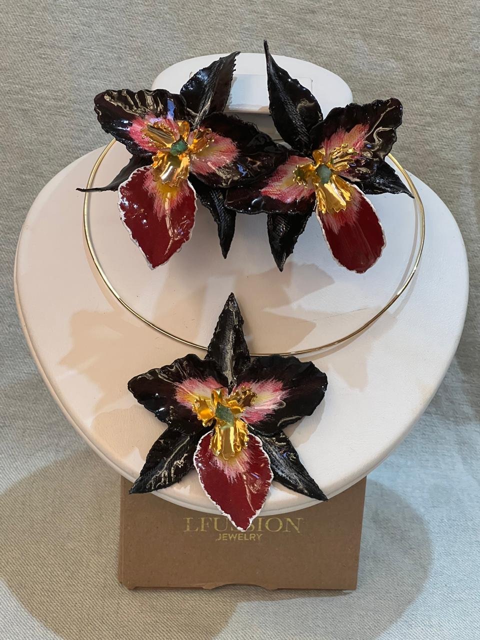 Conjunto Orquídea Oscura V2